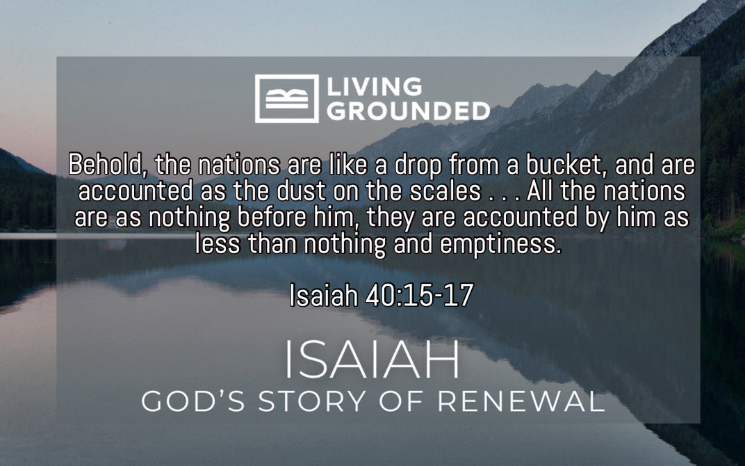 Isaiah: Mount Up and Fly! – Living Grounded